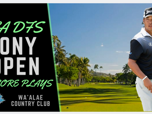 PGA DFS - Sony Open 2020