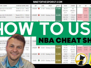 NBA Cheat Sheet: Prop Betting Guide