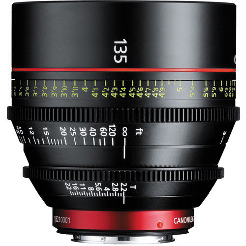 Miniatura: Lente Canon CN-E 135mm T2.2 L F Cinema Prime (EF Mount)