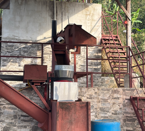 A look inside the micro mill where freshly harvested coffee cherries begin their transformation through precise and artisanal processing methods.