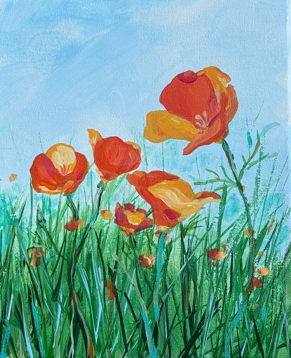 Poppy Art Class
