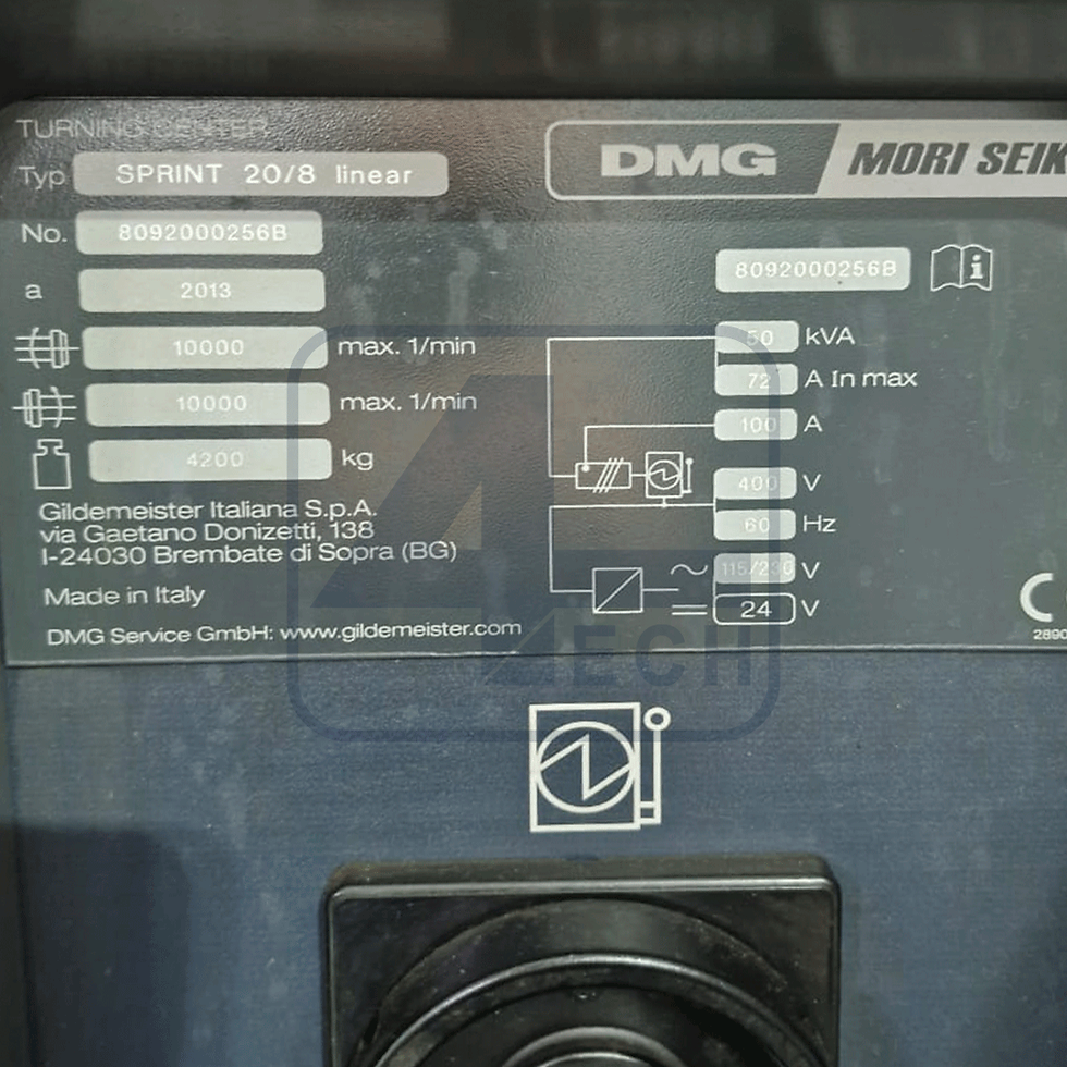 DMG SPRINT 20/8 LINEAR 2