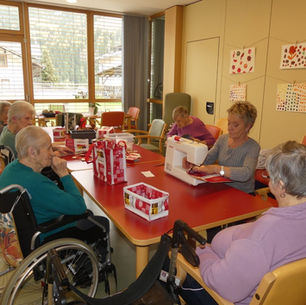 Nähnachmittag mit Brunhilde und Elisa