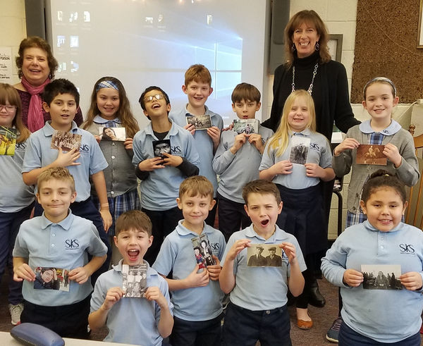 Writing workshop with Susan Cleary's 4th grade class--some great writers here!