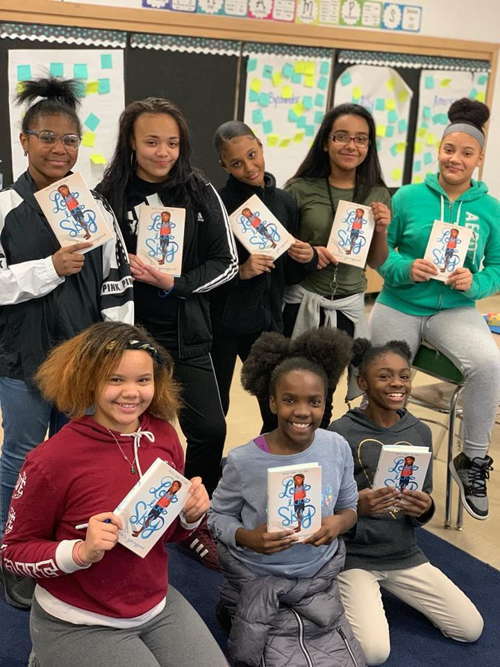 Girls' Book Club Reading Love Like Sky
