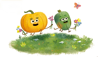 Pumpkin & Squash spot illustration
