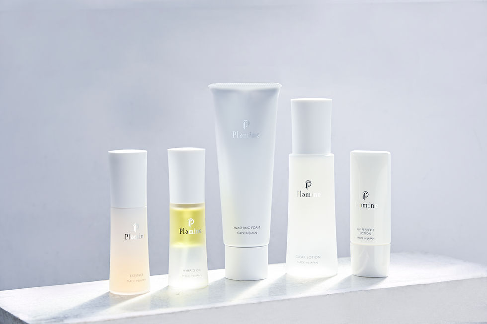 Plamine Japan skincare line for lifting and rejuvenation