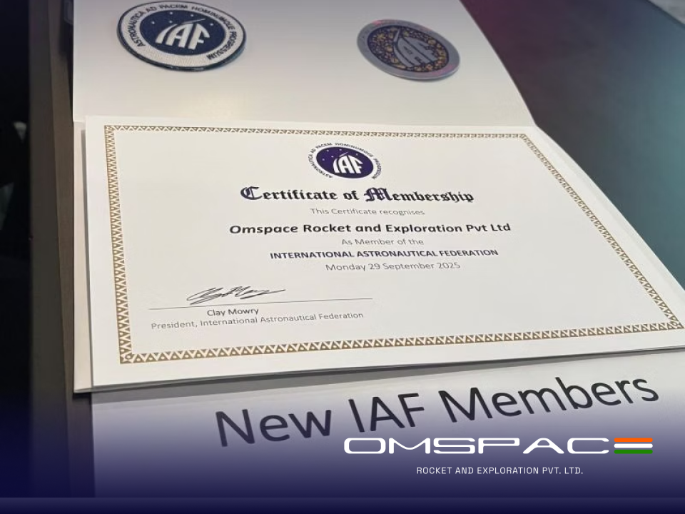 Omspace Joins Global Space Elite as Official Member of the International Astronautical Federation (IAF)