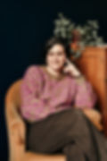 Emmanuelle Mayer portrait fauteuil