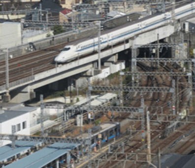 東海道新幹線と東海道線の保守・工事