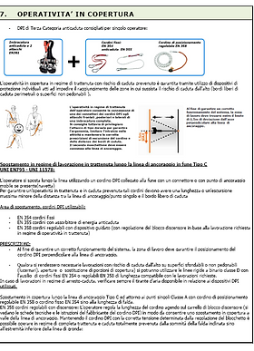 Operatività in copertura