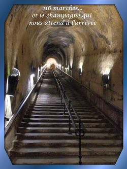 L'escalier à remonter !