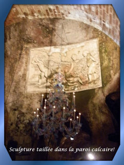 Sculpture dans la craie