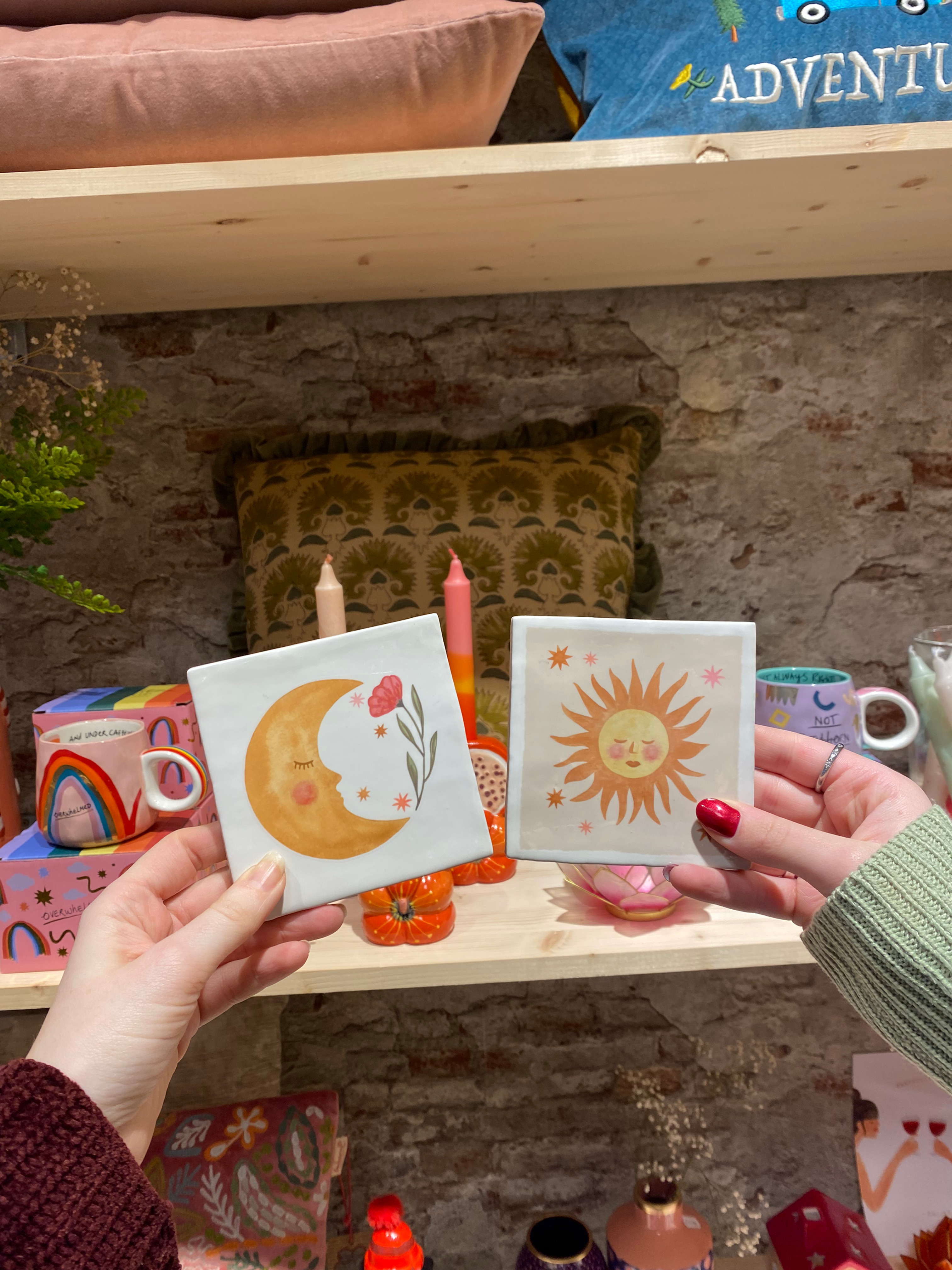  Tegeltje Zon Illustratie 