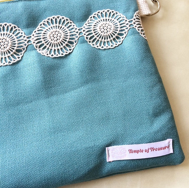 サムネイル： Sapphire pouch bag + strap