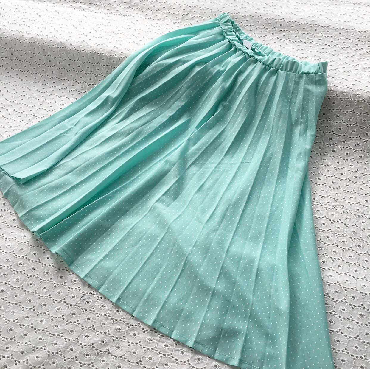 Polkadot Plissé (S or M)