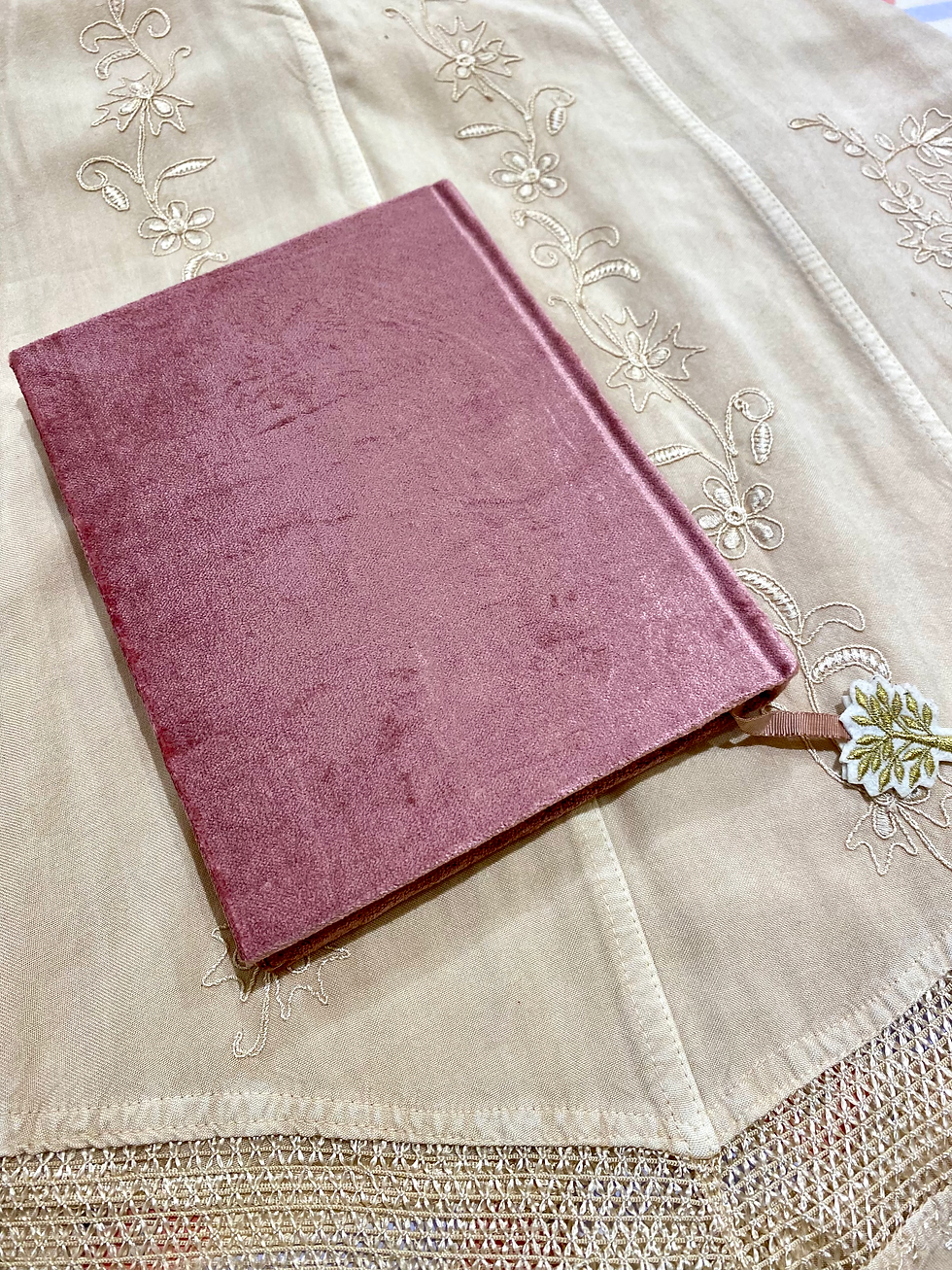 Miniatura: Velvet Embroidery Notebook Tree of Life 