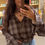 Миниатюра: Geruitte blouse