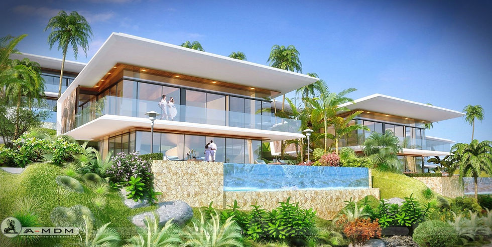 Villa CAHAYA 3 bedrooms, 195 sq.m
