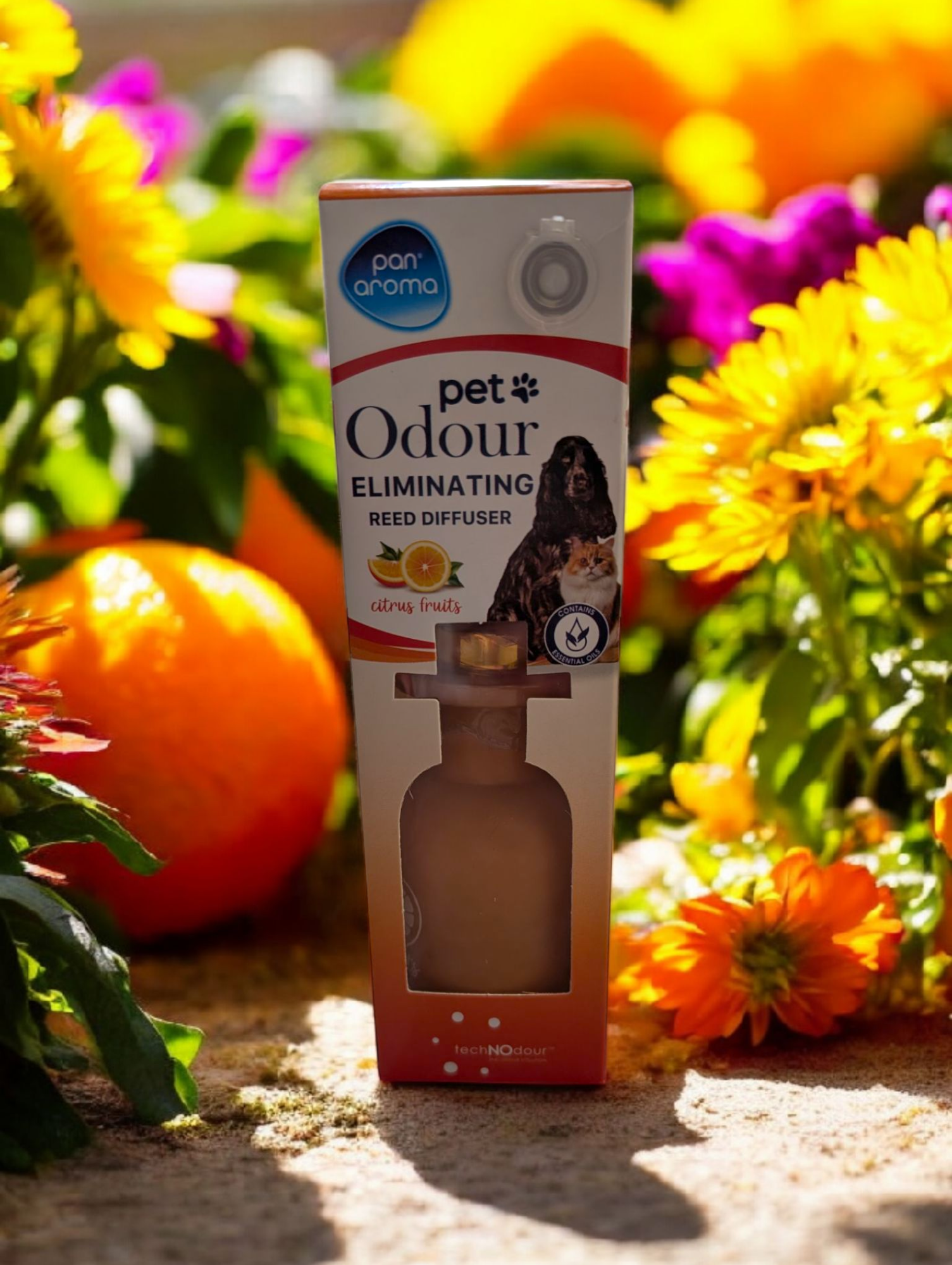 Pet Odour Eliminating Reed Diffuser - Citrus - 50ml