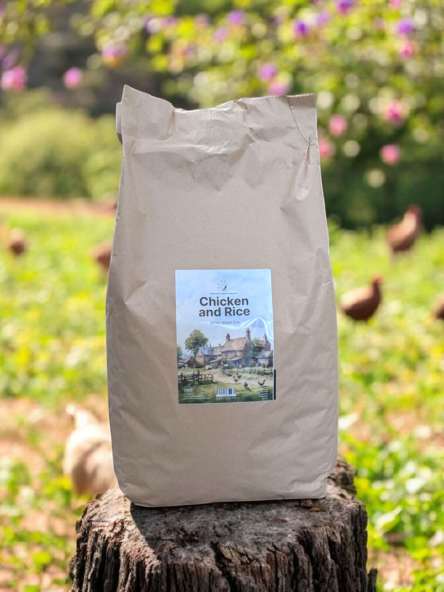 N.R.F Premium Wheat Free Senior/Lite Chicken & Rice - 12kg