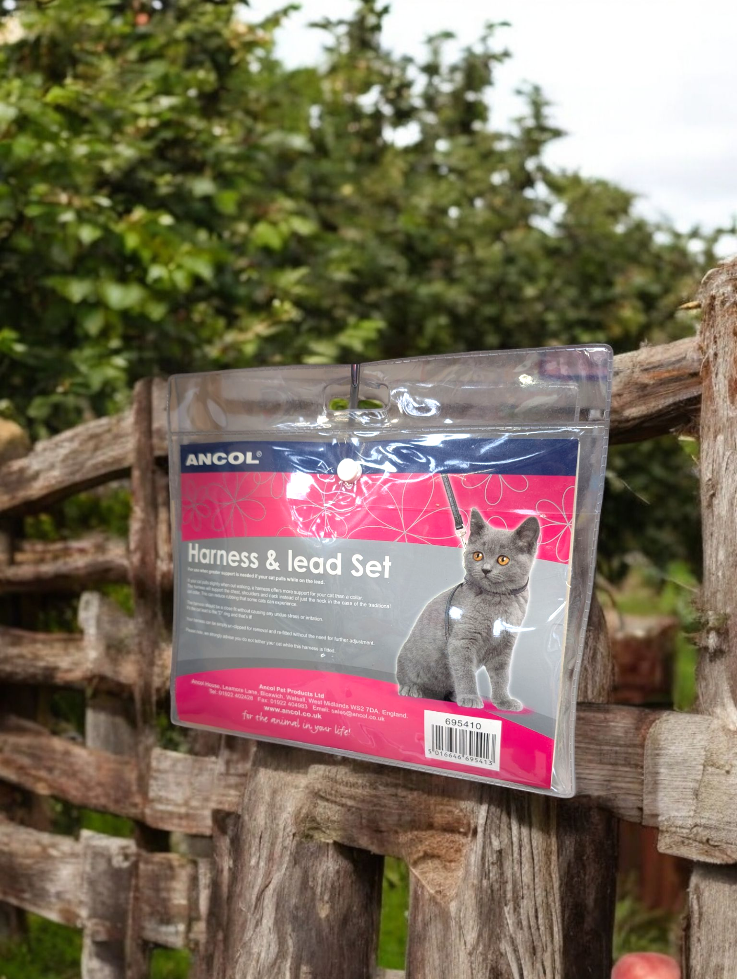 Ancol - Cat Harness & Lead Set