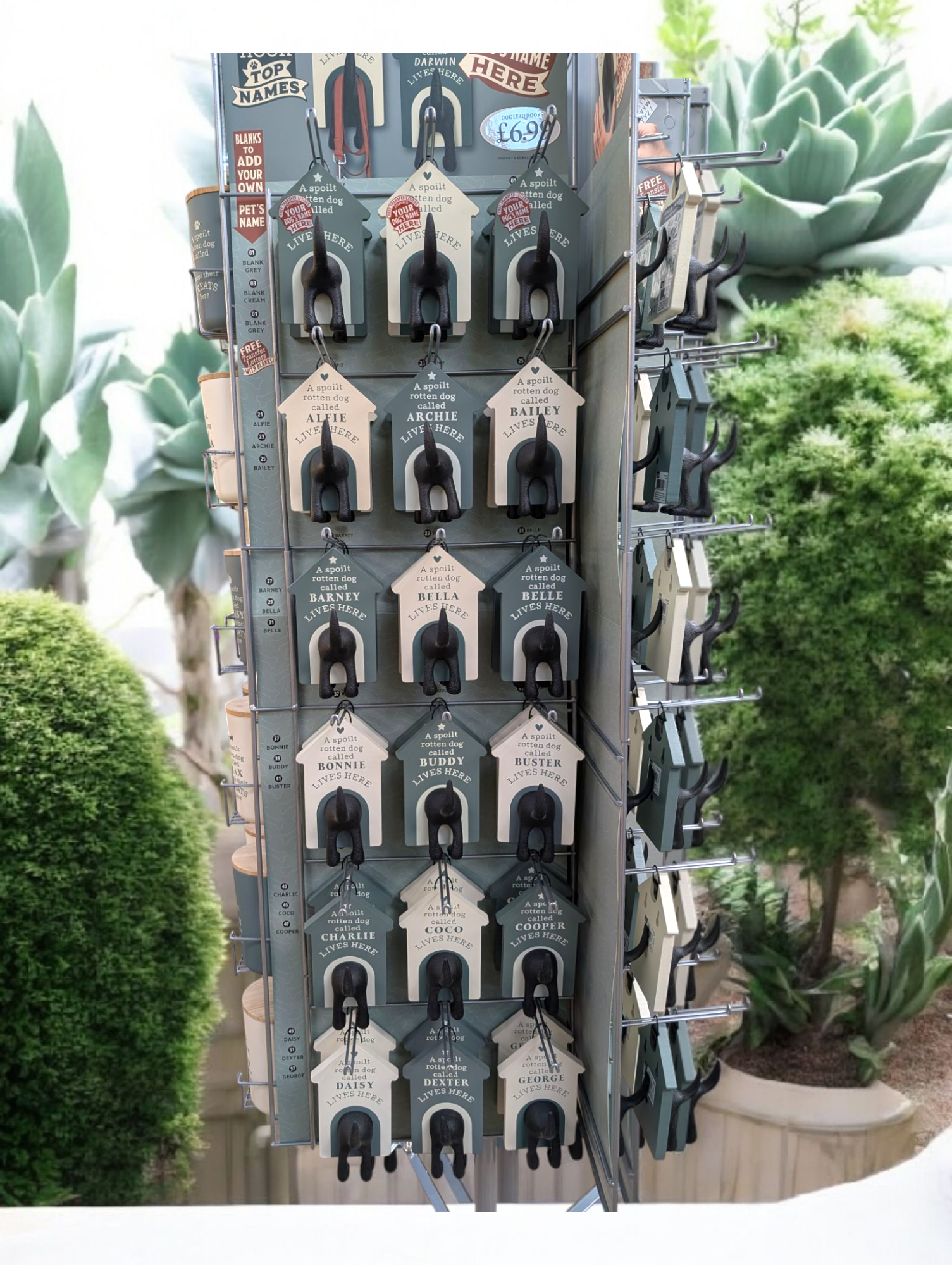 Personalised Dog Lead Hooks