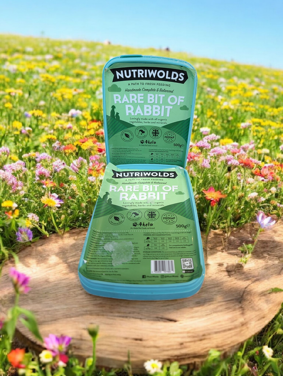Akela Nutriwolds Rare Bit Of Rabbit - For Cats - Extra Fine - 500g