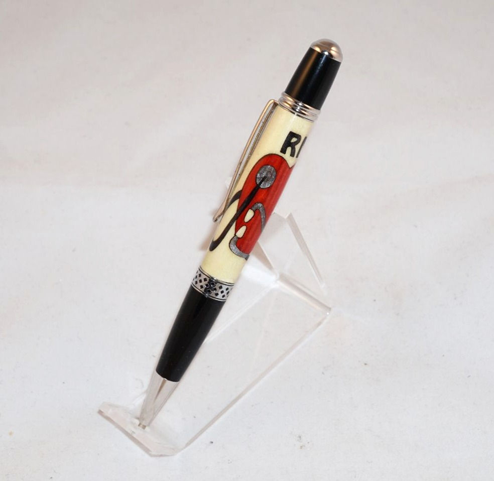 Maverick, Nurse Inlay, Platinum Hardwre