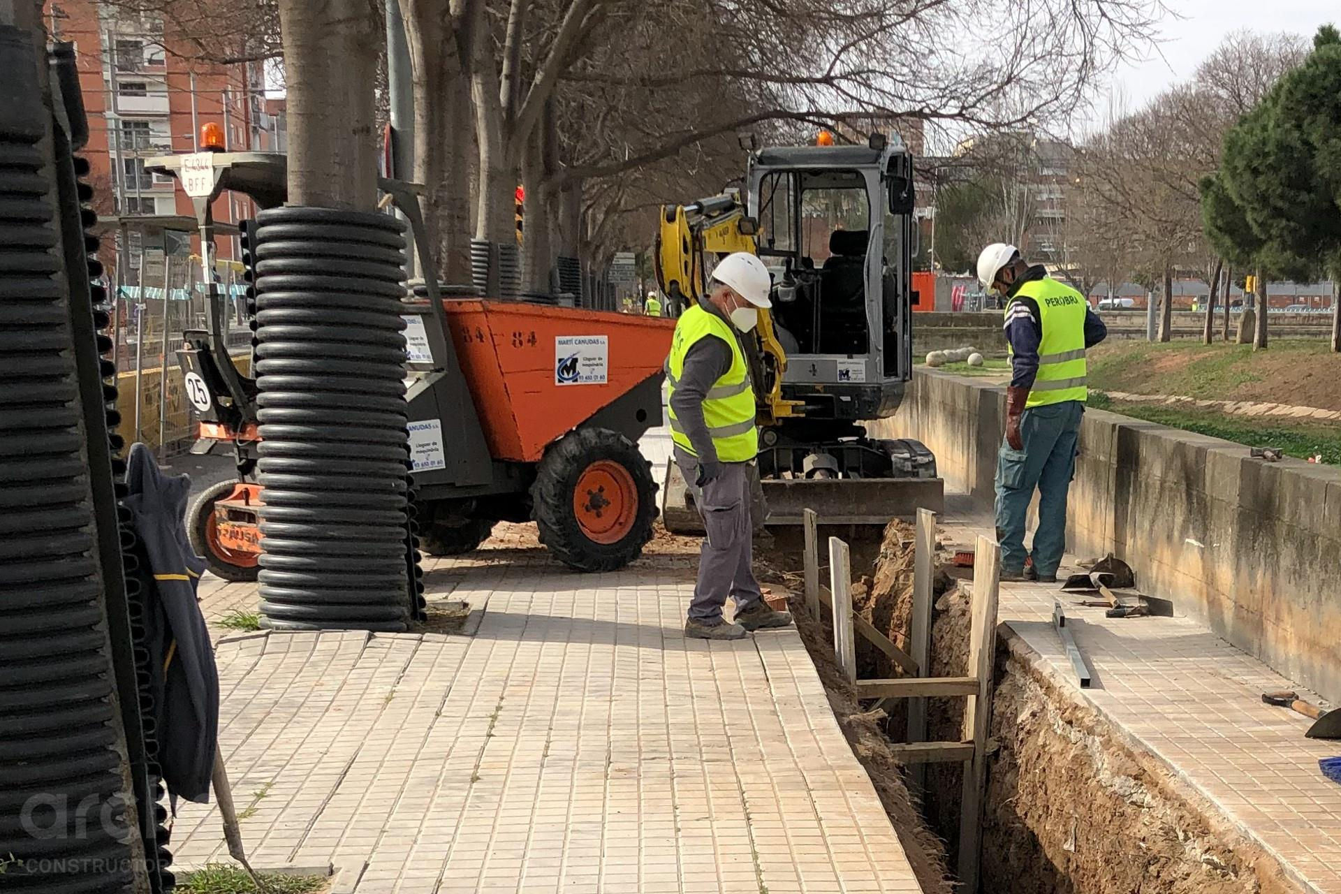 Actuació xarxa de transport d'aigua| Archs Constructora