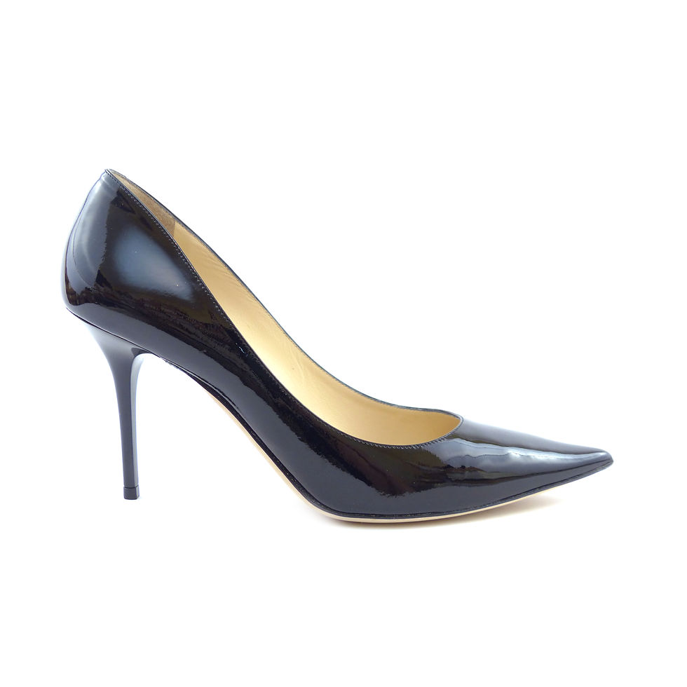 【JIMMY CHOO】Agnes - Patent Leather - London ★関税送料込み Jimmy Choo 'Agnes' Black Patent Leather | reedfashion