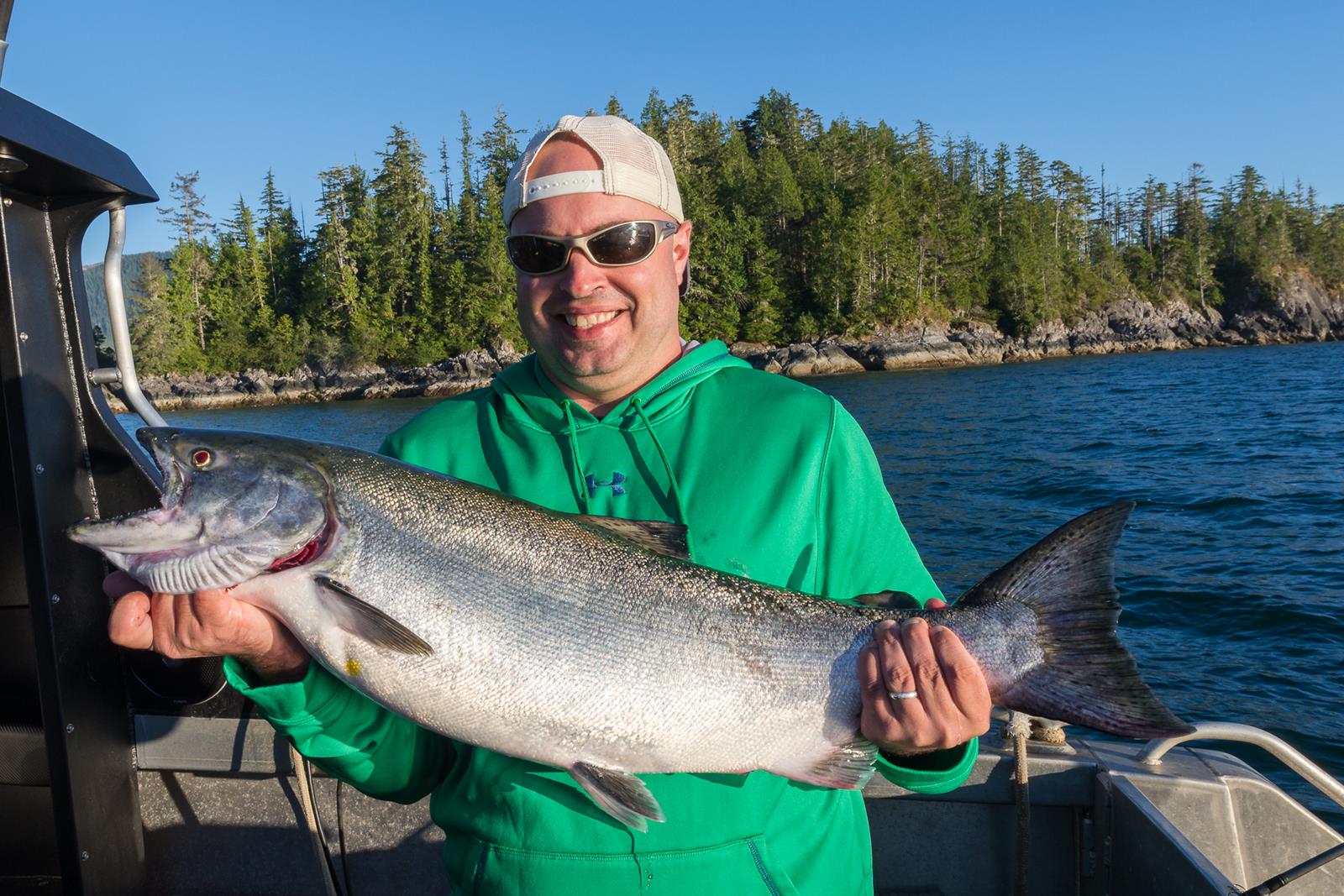 Chinook salmon fishing packages — Nootka Island Lodge – Nootka Island Lodge