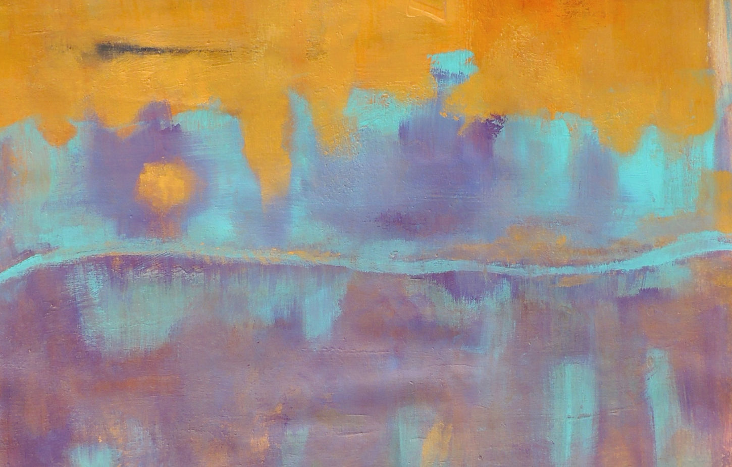 sunset
seascape
gold color painting
orange color
turquoise color
lilac color painting
abstract painting
seascape painting