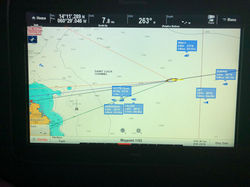 Approaching St Lucia