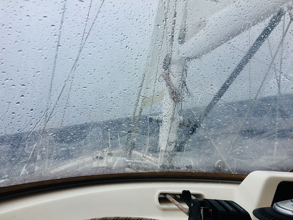 A testing Windward Passage ahead of us