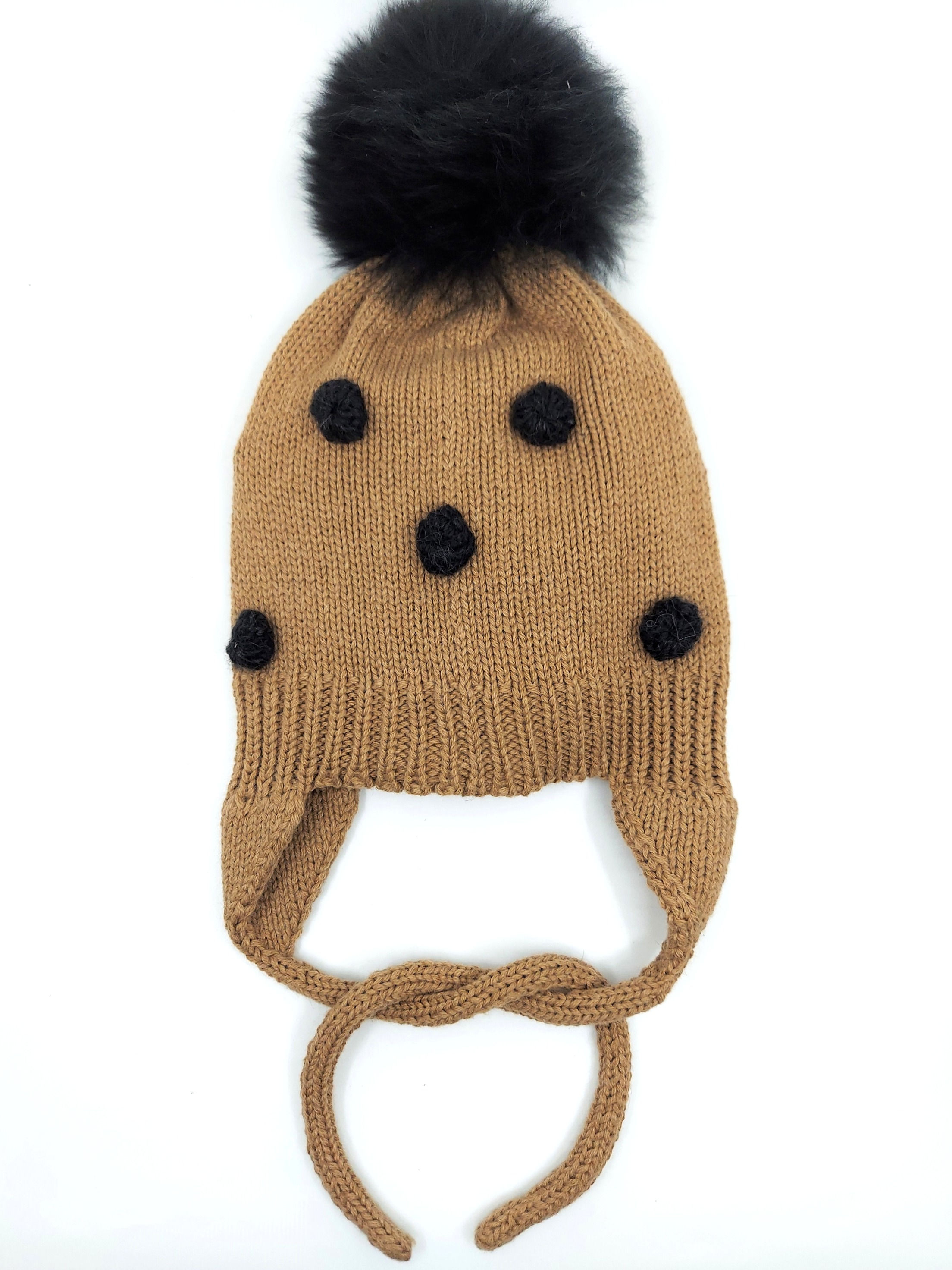 Dotty Beani 100% Guanaco