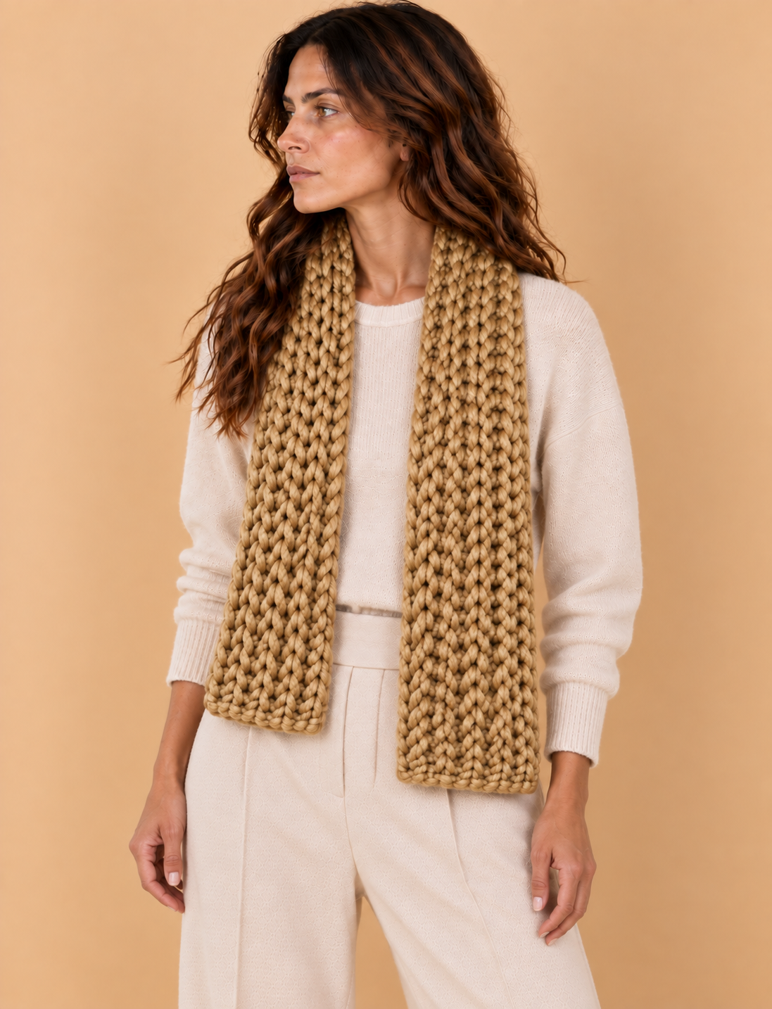 The Puna Scarf, Peruvian Highland Marino Wool