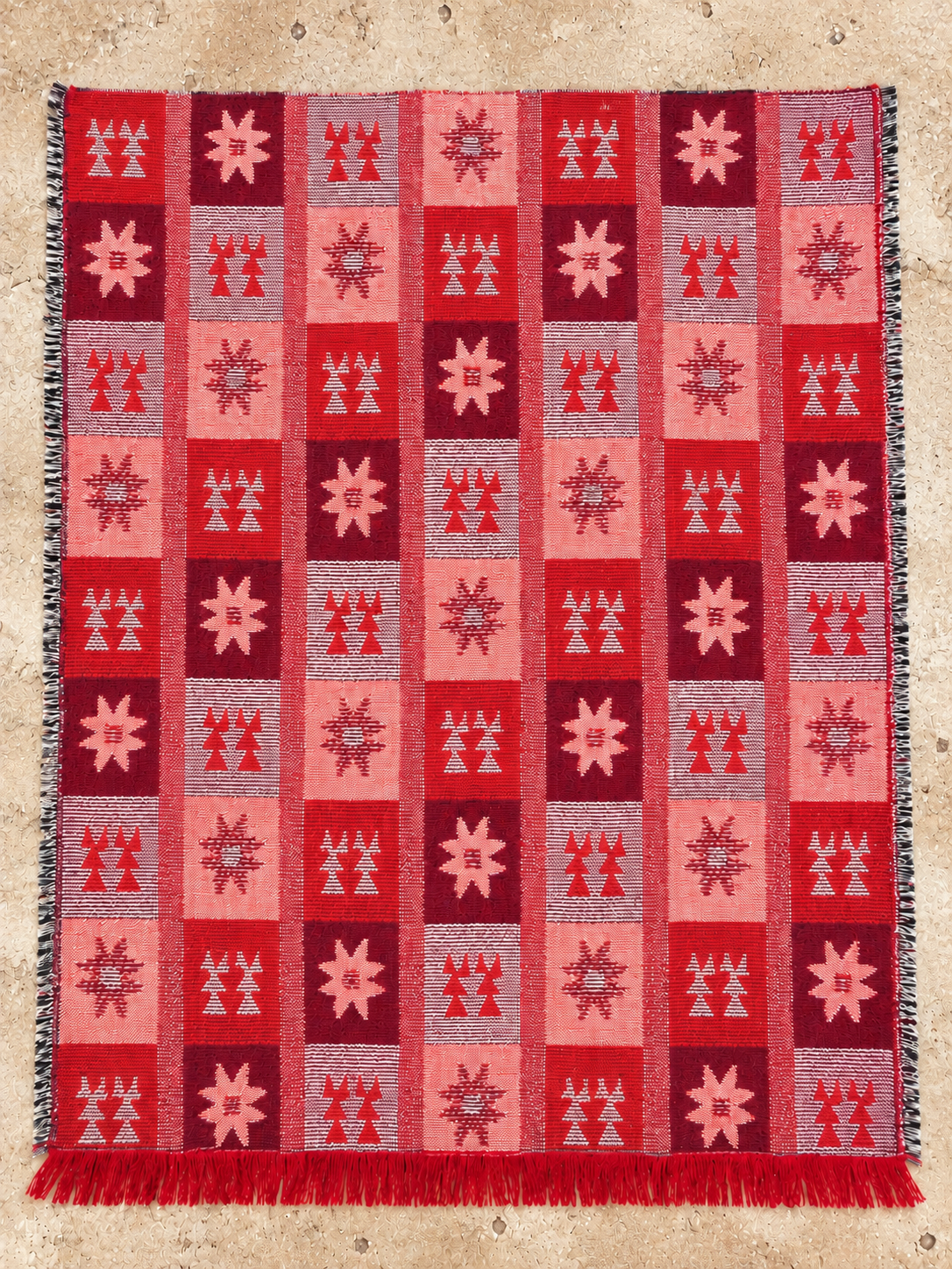 Inca Heritage Scarf. Baby Alpaca & Silk