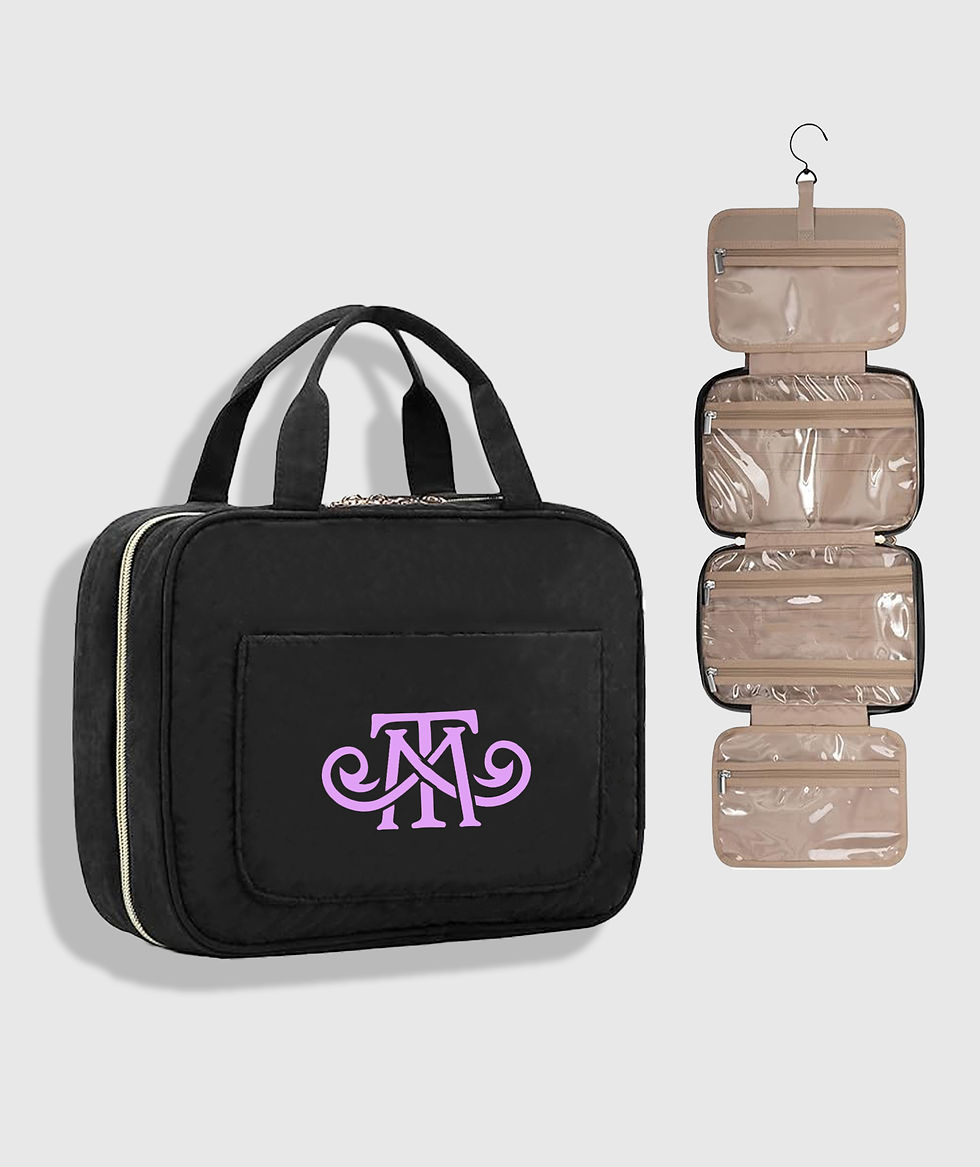 Thumbnail: Fold Up Toiletry Bag w/ Hanging Hook