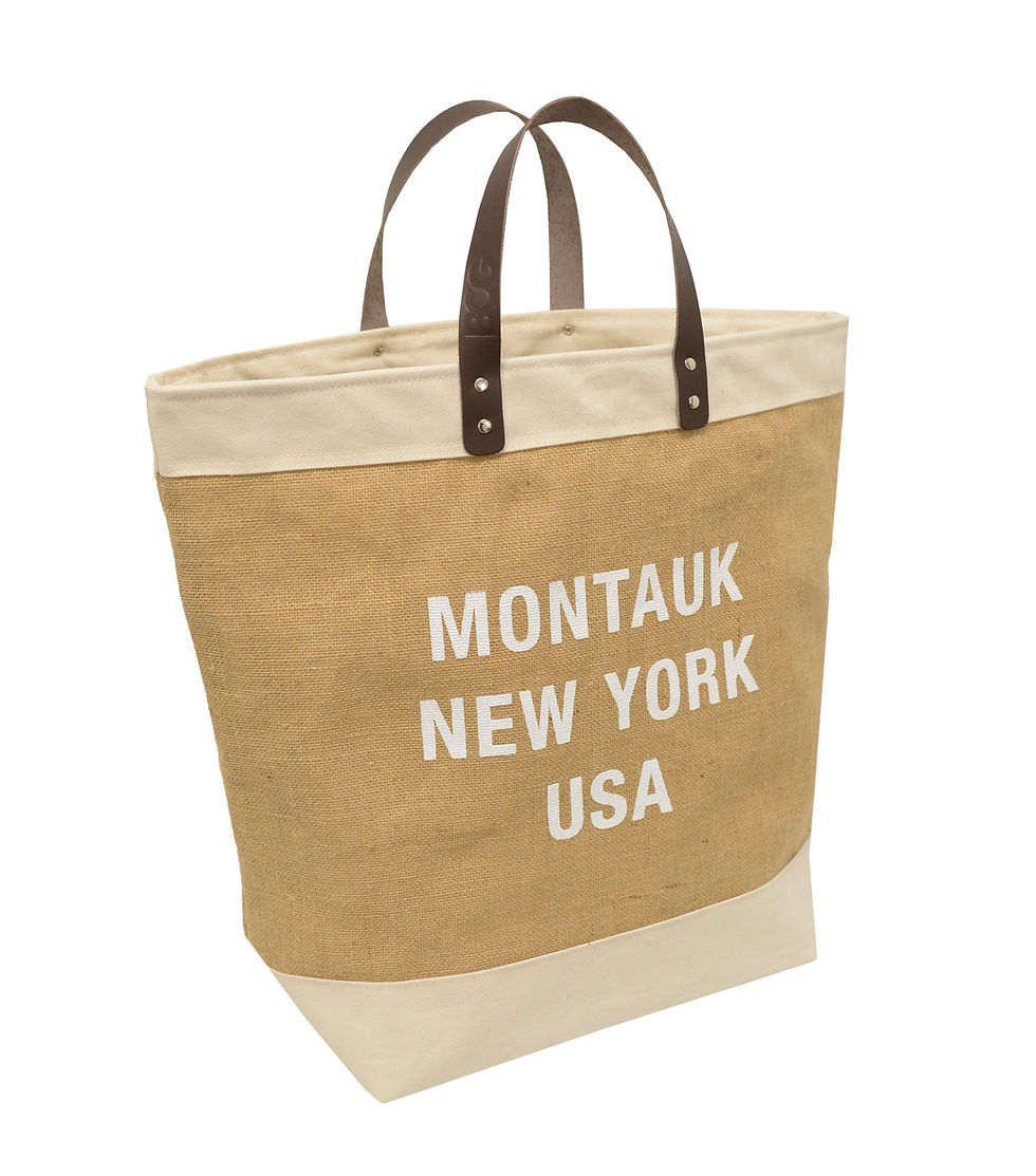 Thumbnail: Upscale Burlap Tote