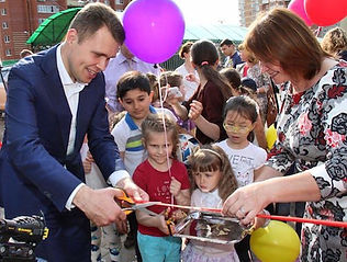 открытие спортивной площадки