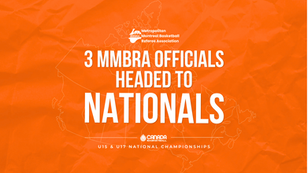 Des officiels de l’AABMM sélectionnés pour les Championnats nationaux 2026 de Canada Basketball