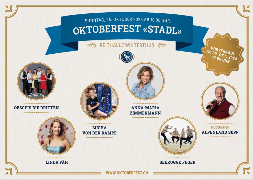 Flyer Oktoberfest Winterthur