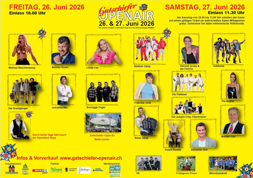 Gatschiefer Open Air Klosters