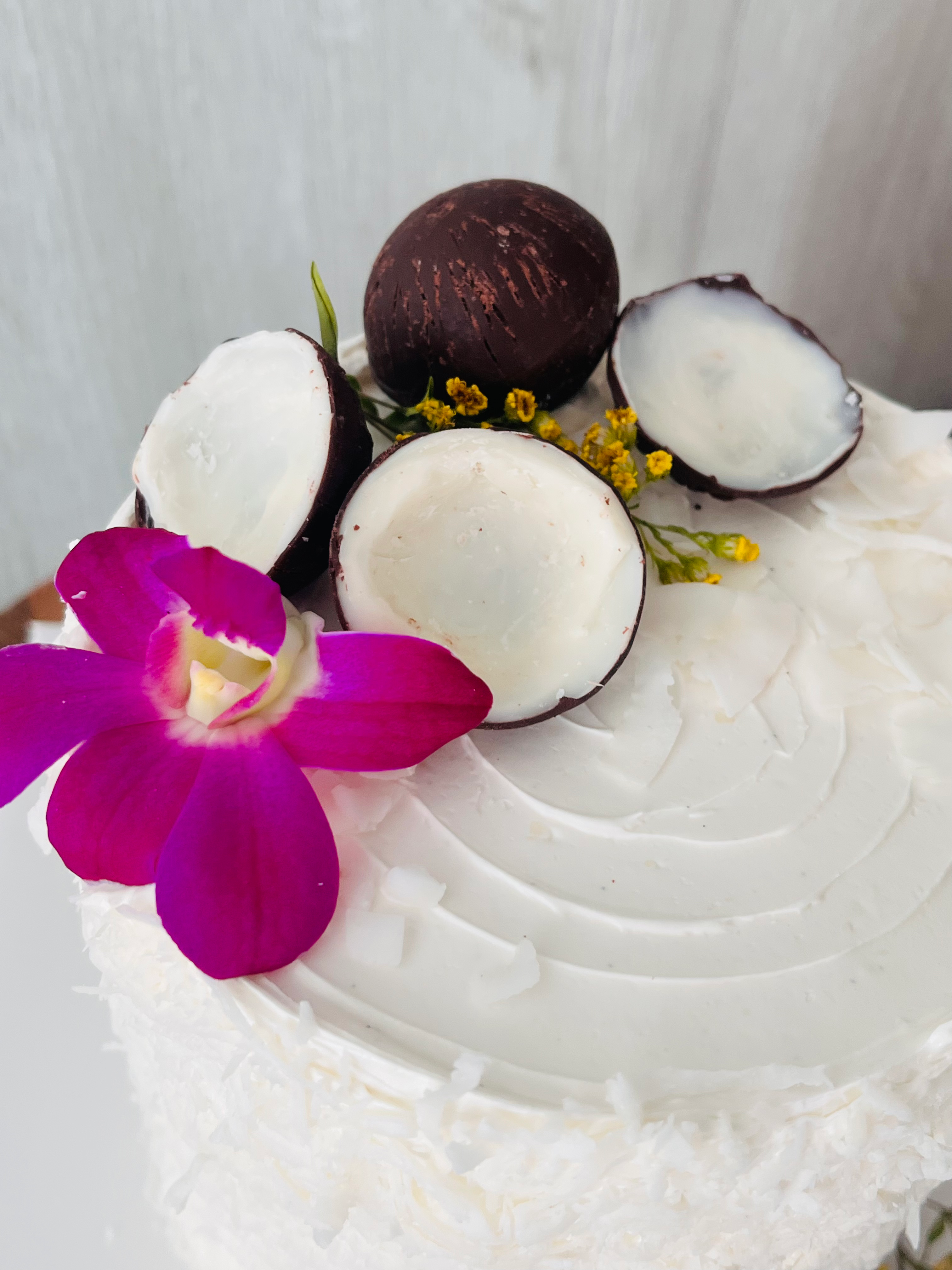 Coconut Cake 5” mini 6-8 serving 