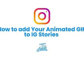 How to Add Your Animated GIF to IG