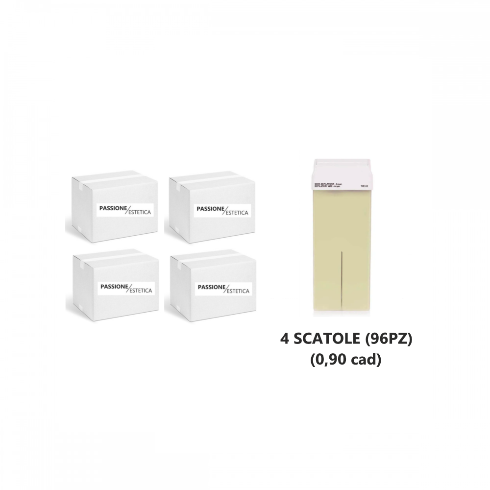 P/E CERA AL LATTE  100ML RULLI 96PZ