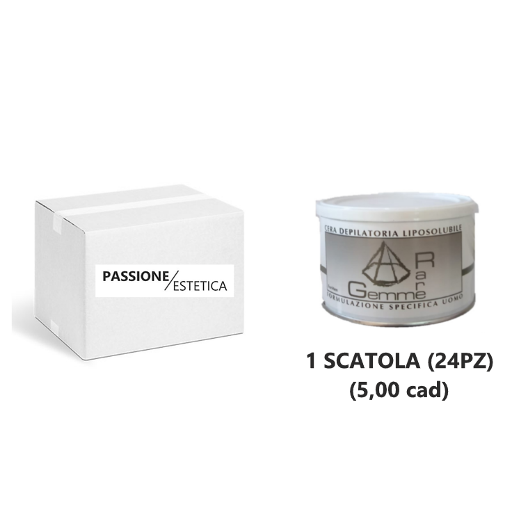 CERA GEMME RARE  400ML BARATTOLO 24PZ