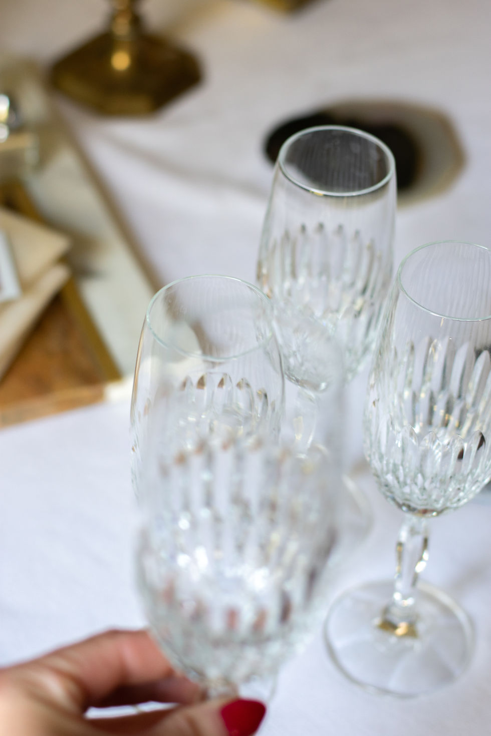 Thumbnail: Vintage Champagne Flutes by Schott-Zwiesel