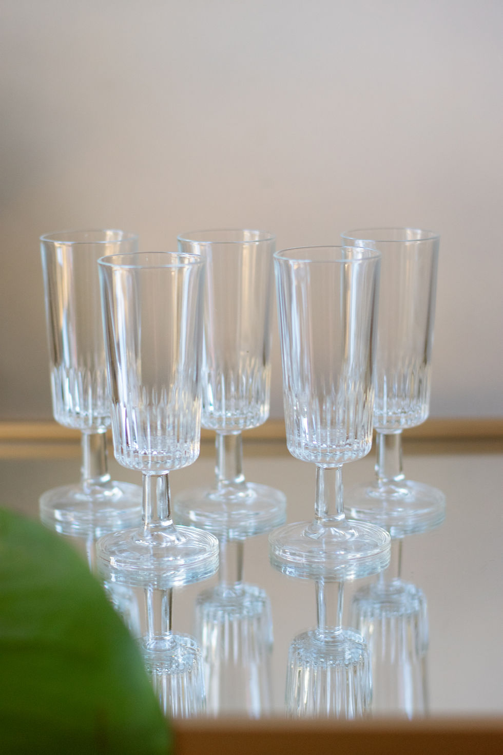 Thumbnail: Vintage Cordial Cocktail Glasses